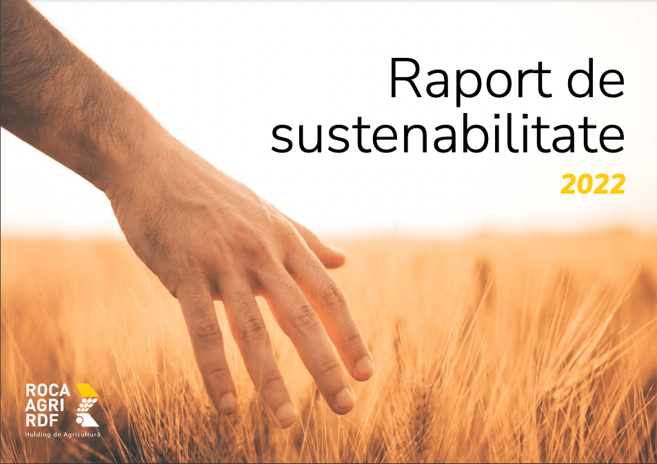 Holdingul ROCA Agri RDF publică  primul său Raport Anual de Sustenabilitate